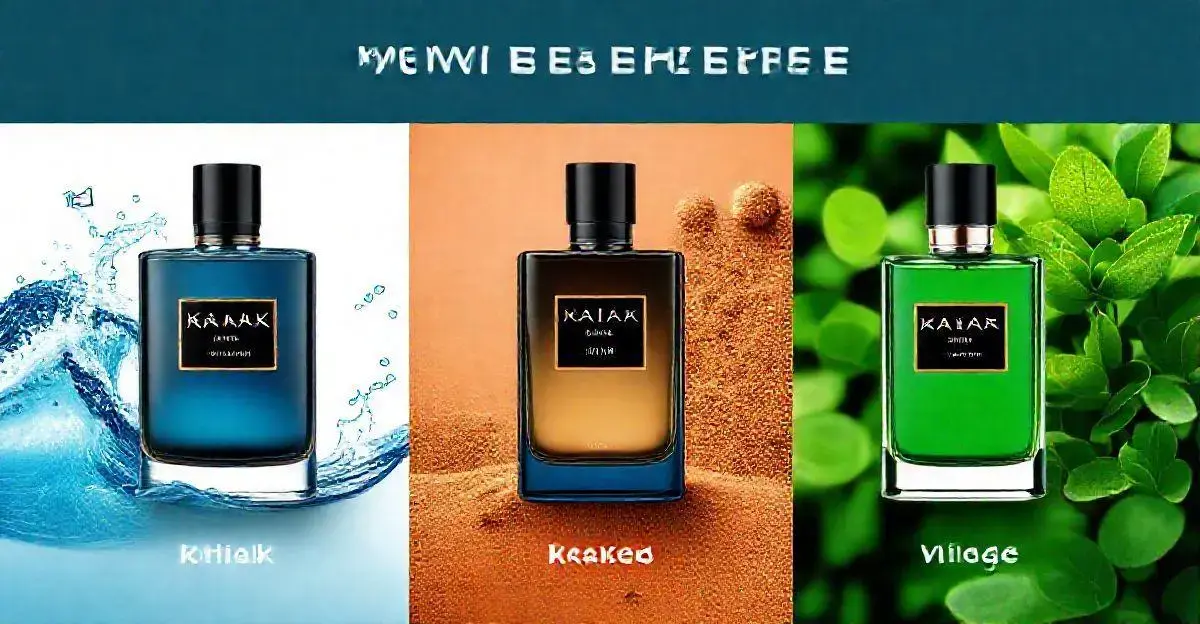 Características de cada perfume Kaiak