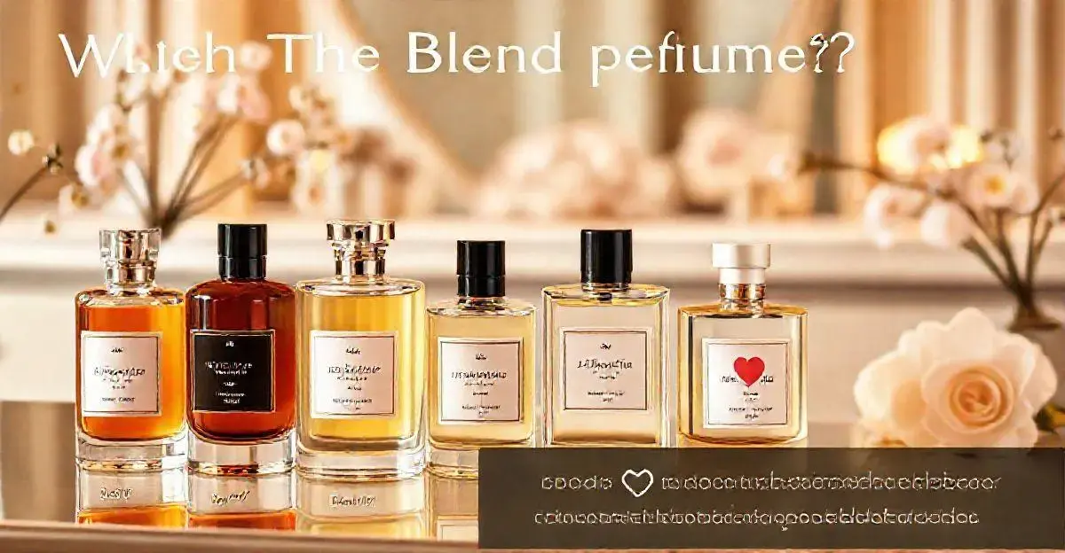 Características dos melhores perfumes the blend