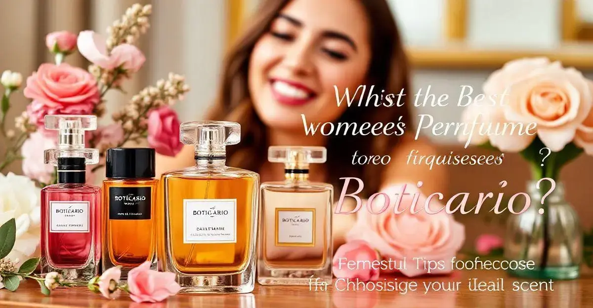 Como escolher o perfume feminino ideal