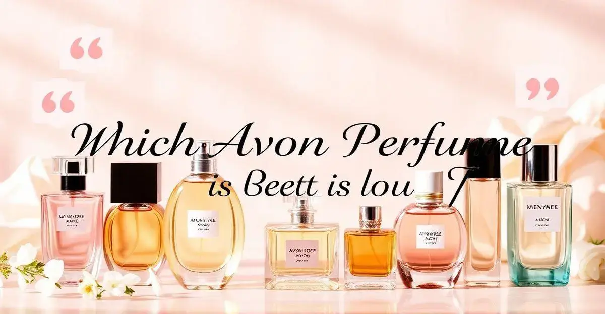 Como escolher o perfume ideal da Avon