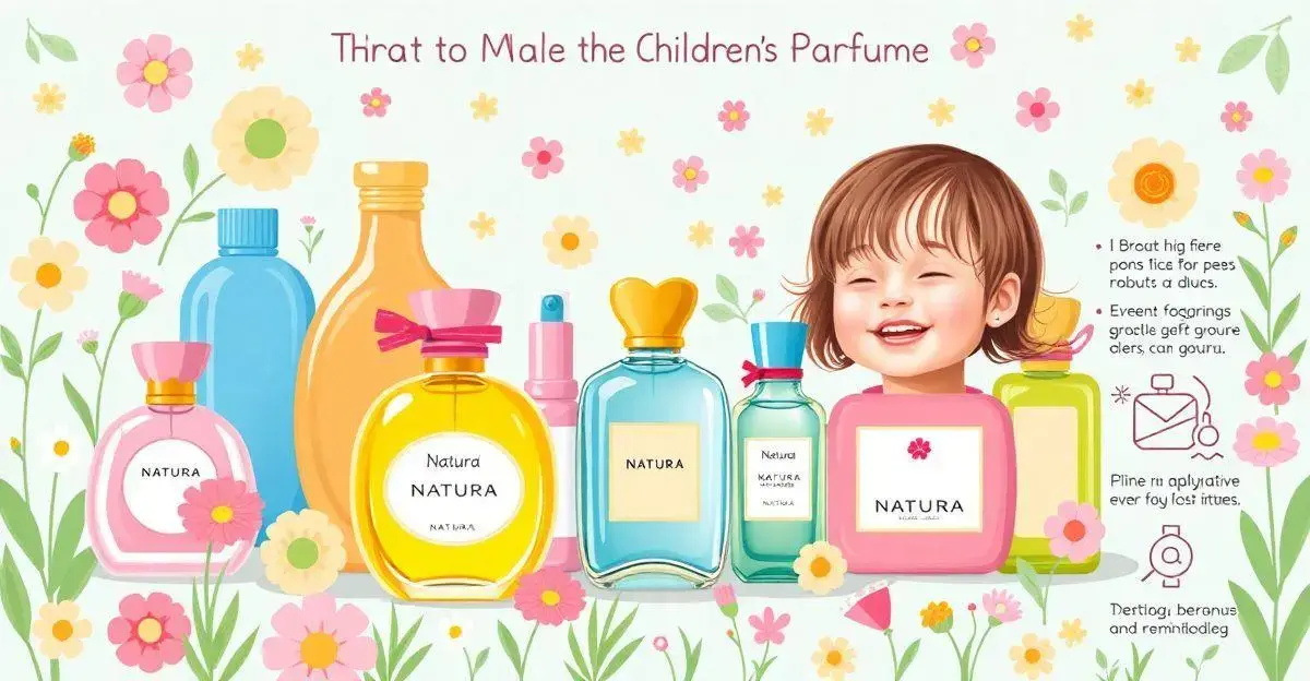 Como escolher o perfume ideal para crianças