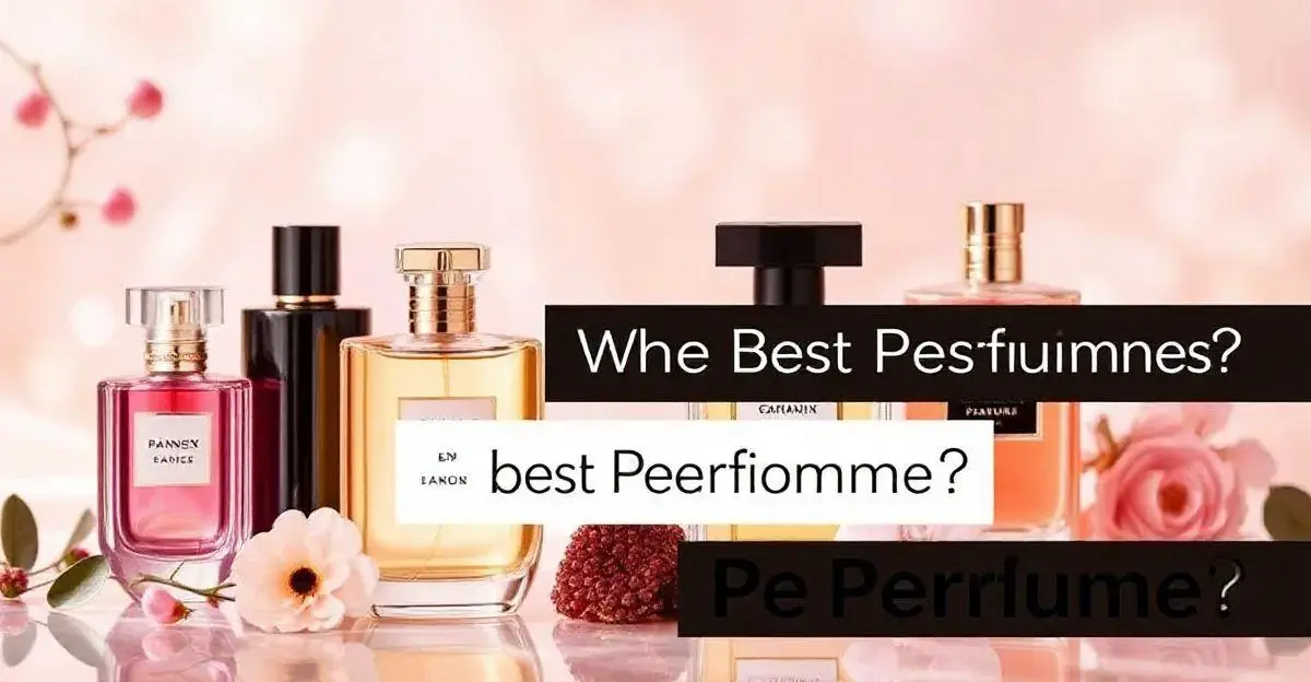 Comparativo dos Melhores Perfumes Una