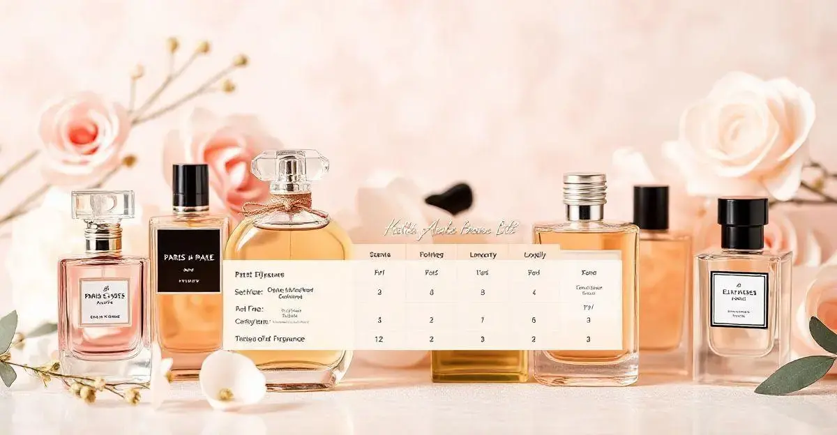 Critérios para escolher o melhor perfume