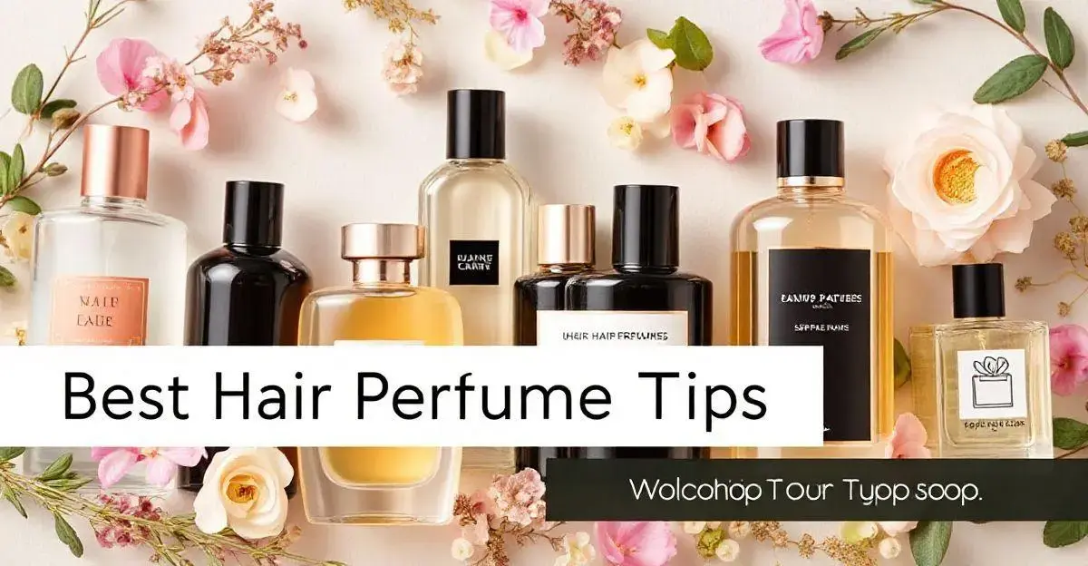 Dicas de perfumes de cabelo mais populares