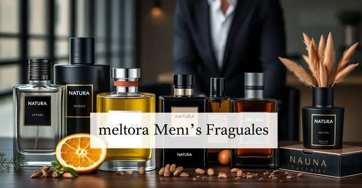 Melhores Opções de Perfumes Masculinos da Natura