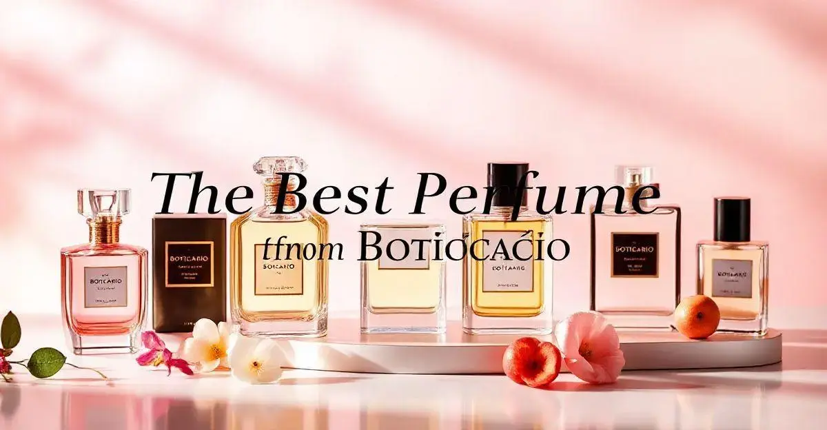 O melhor perfume do Boticário