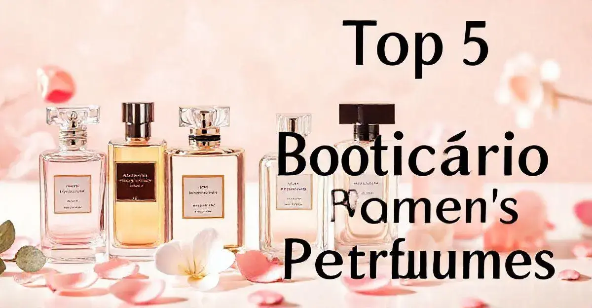 Os 5 Melhores Perfumes Femininos do Boticário