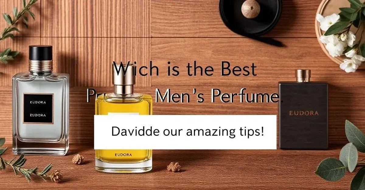 Os Top 3 Perfumes Masculinos da Eudora