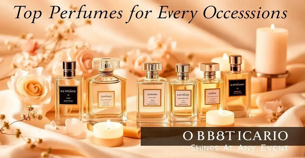 Perfumes O Boticário para ocasiões especiais