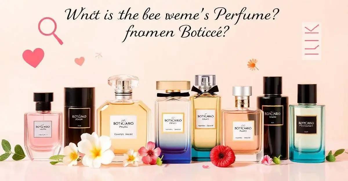 Qual é o melhor perfume feminino do Boticário?