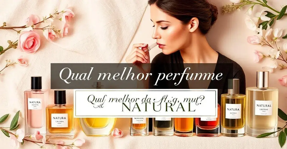 Qual melhor perfume da natura?