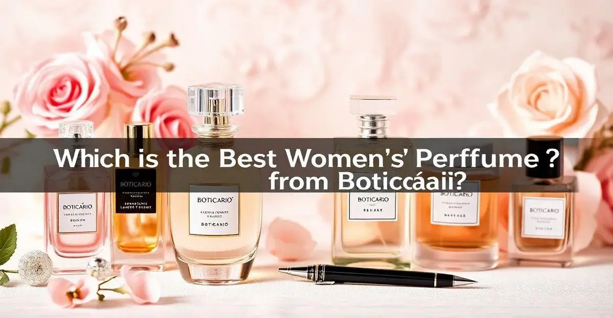 Qual melhor perfume feminino da Boticário?