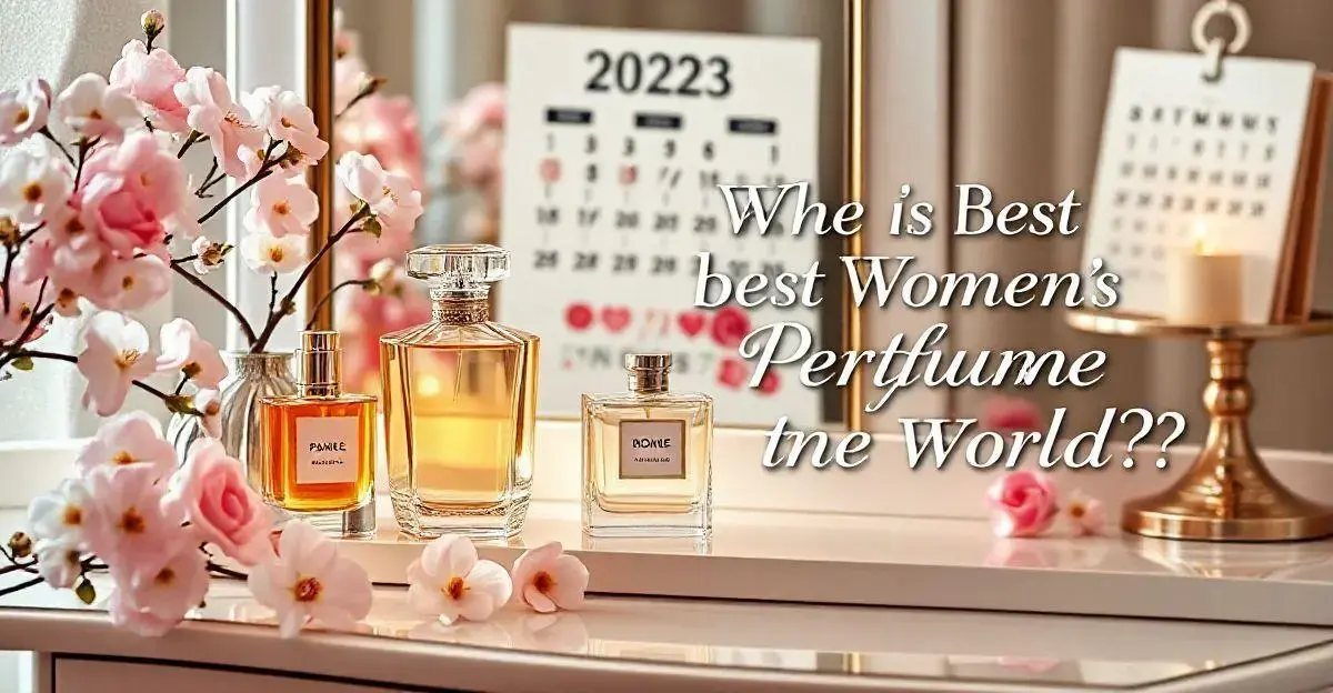 Qual melhor perfume feminino do mundo?