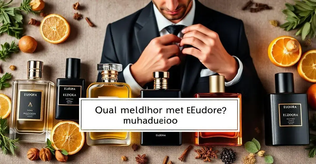 Qual melhor perfume masculino Eudora?