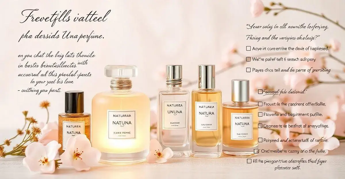 Qual melhor perfume una da natura?