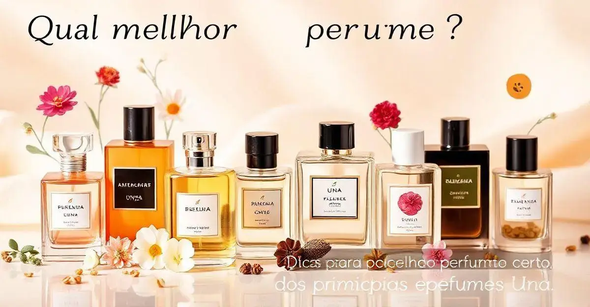 Qual melhor perfume una?