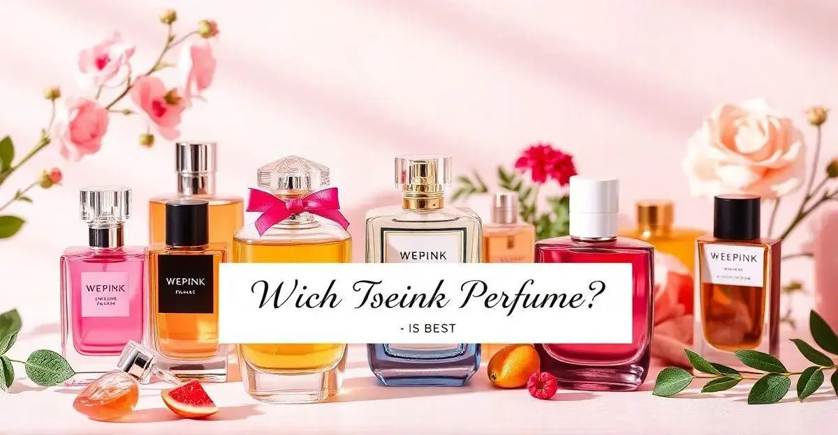 Qual melhor perfume wepink?