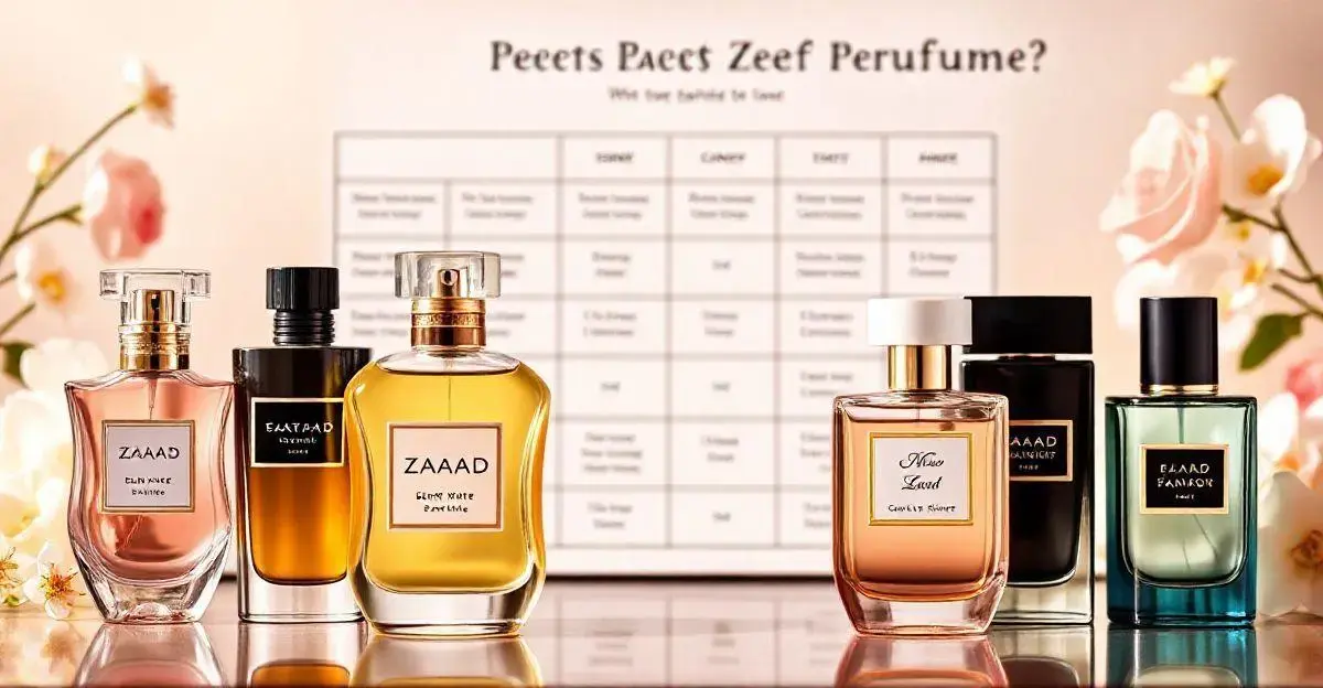 Qual melhor perfume zaad?