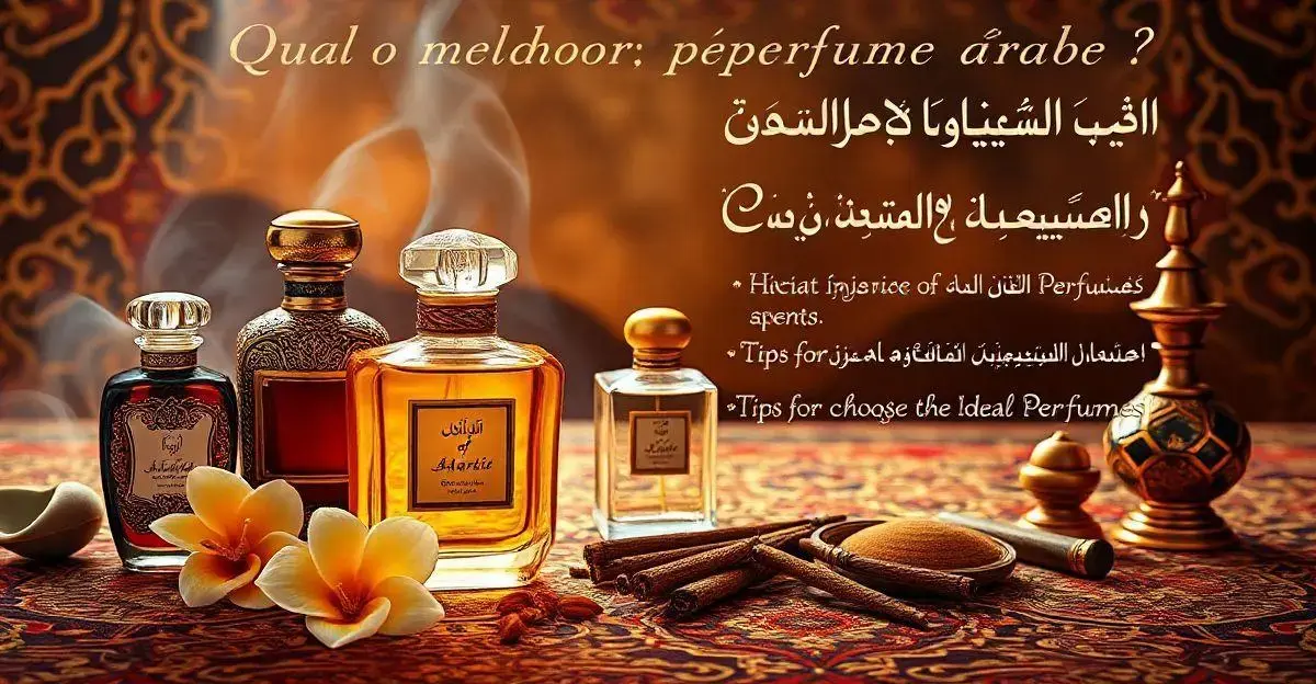 Qual o melhor perfume arabe?