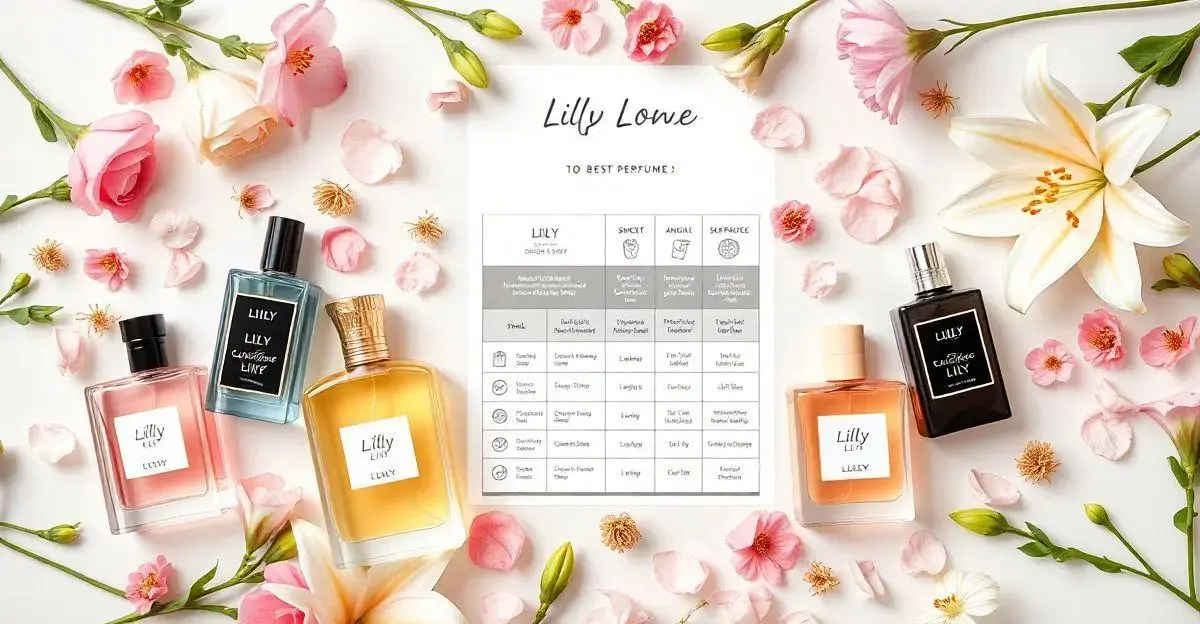 Qual o melhor perfume da lily?