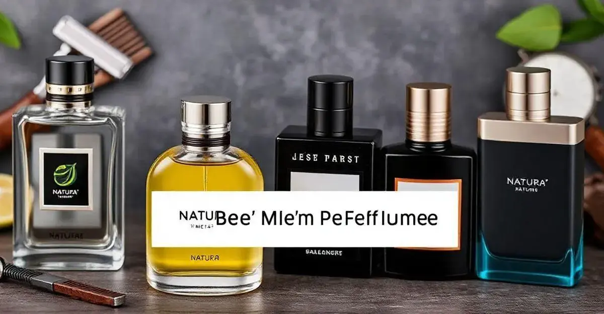 Qual o melhor perfume homem natura?