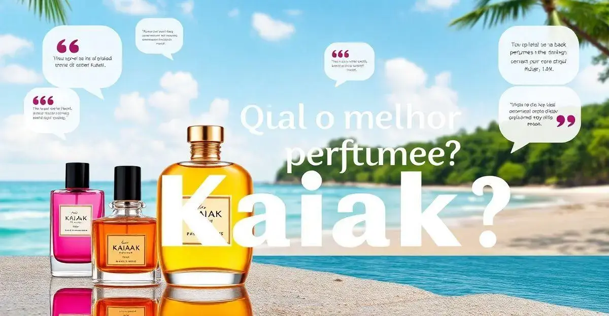 Qual o melhor perfume kaiak?