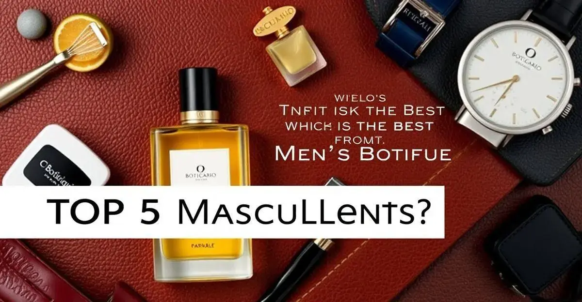 Qual o melhor perfume masculino da o Boticário?