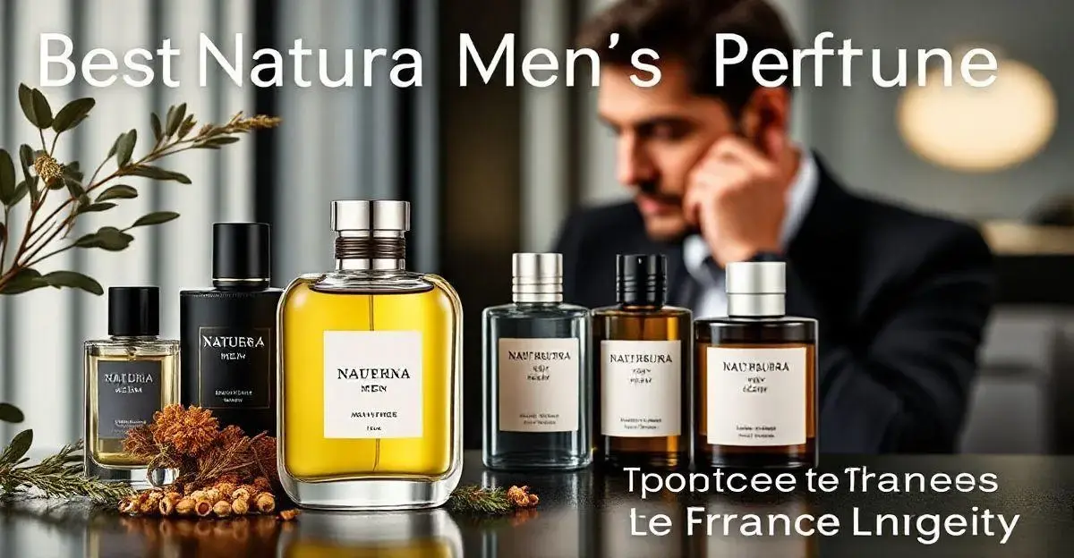 Qual o melhor perfume masculino natura?