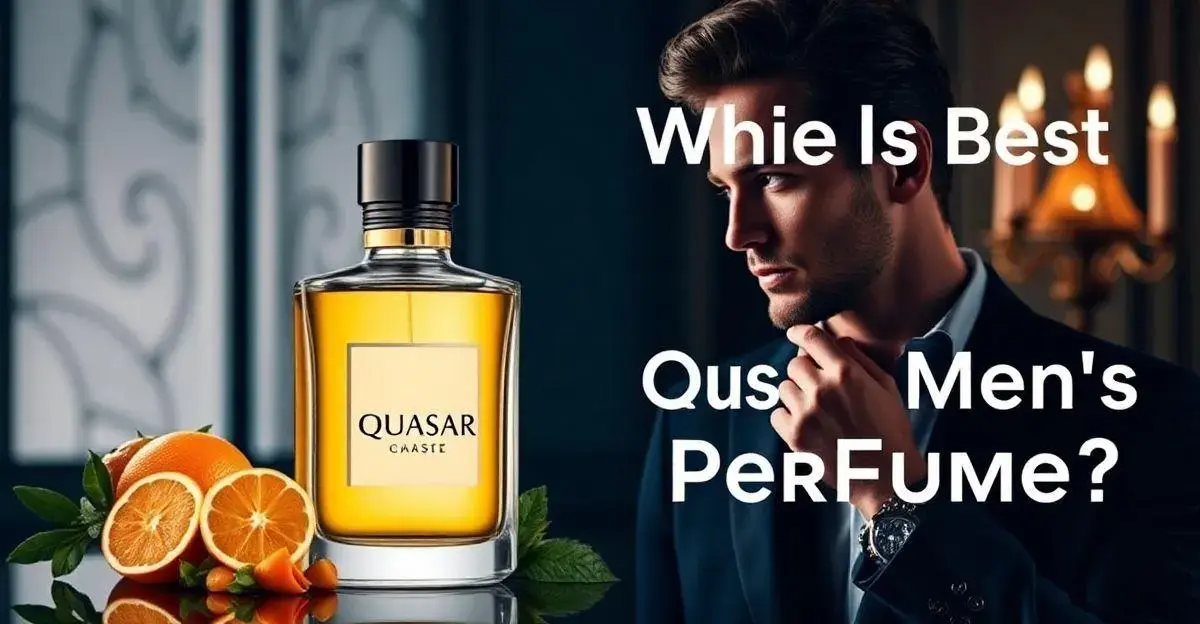 Qual o melhor perfume quasar masculino?