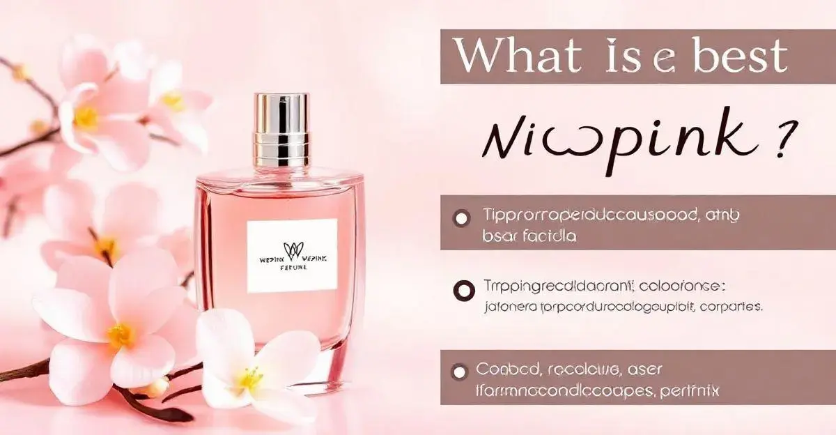 Qual o melhor perfume wepink?