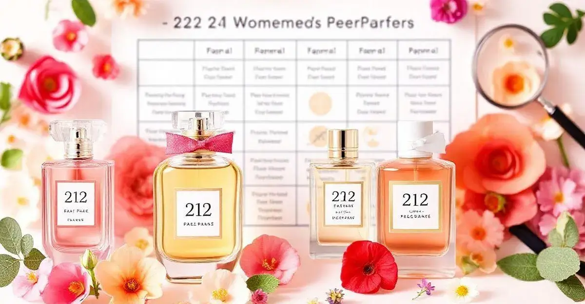 Qual perfume 212 feminino é o melhor?