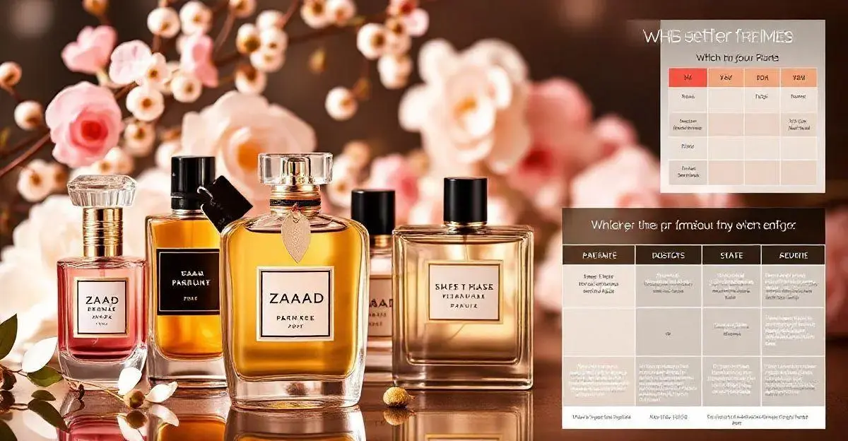 Qual perfume zaad é melhor?