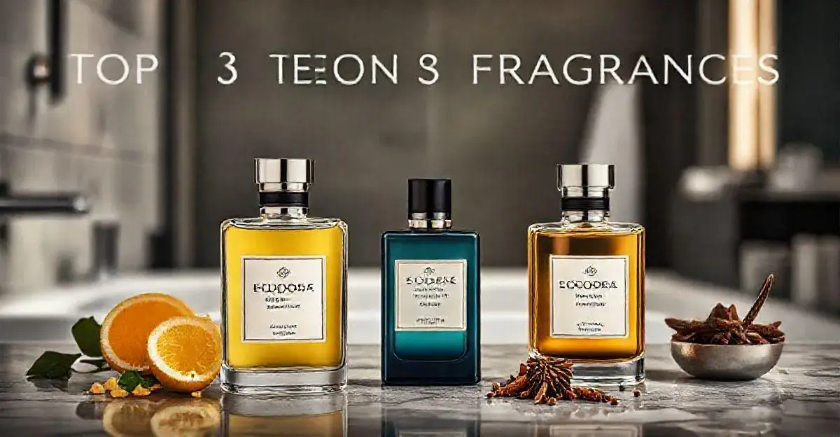 Top 3 fragrâncias da Eudora para homens