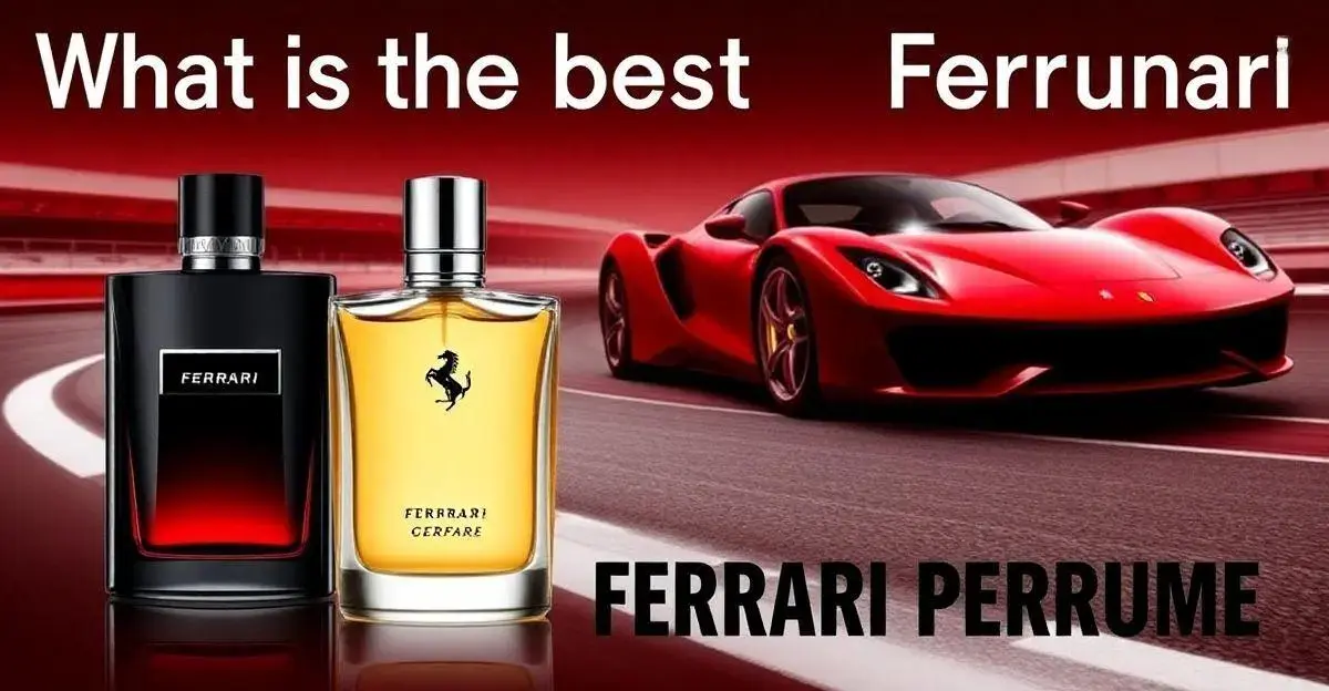 Top 3 perfumes Ferrari