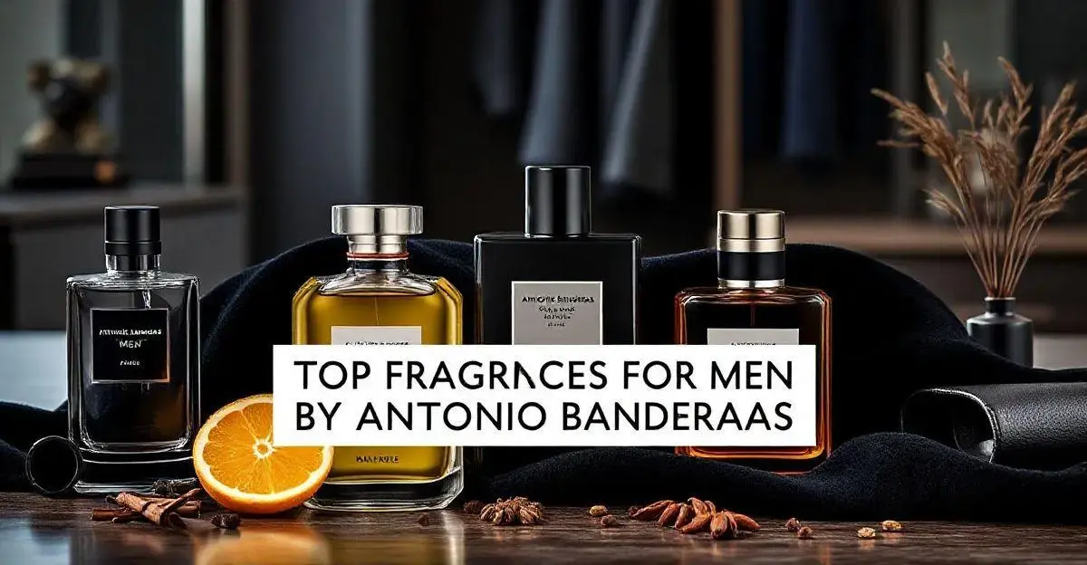 Top Fragrâncias para Homens de Antonio Banderas