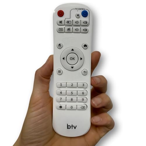 Controle Remoto BTV Compatível com BTV8, BTV9, E9 e Mais Controle Remoto BTV Compatível com BTV8 - BTV9 - E9 - BX - BTV11 - E10 - Substitui Modelo Original- Apenas controle Remoto XX Não serve no B13 XX