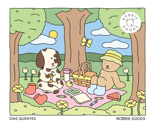 Livro de Colorir Oficial Bobbie Goods - Dias Quentes (Verão) Dias quentes (Spring Summer) – Livro de colorir oficial Bobbie Goods