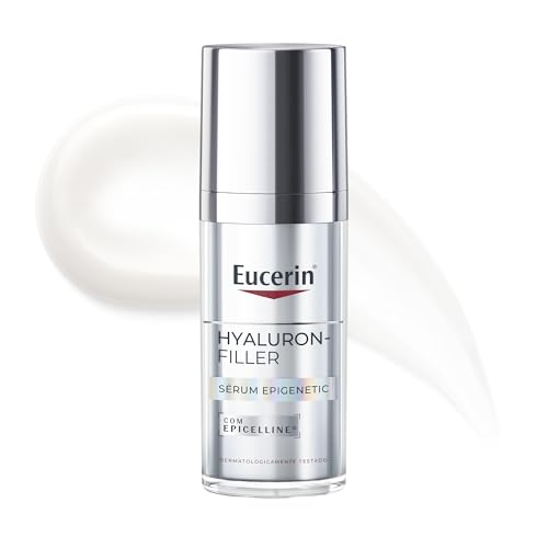EUCERIN Sérum Facial Anti-idade Epigenetic 30ml, Antirrugas, Epicelline, Ácido Hialurônico, Antissinais, Pele Madura EUCERIN Sérum Facial Anti-idade Epigenetic 30ml, Antirrugas, Epicelline, Ácido Hialurônico, Antissinais, Pele Madura