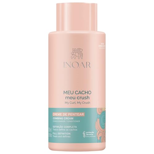 Inoar, Meu Cacho, Meu Crush – Creme de Pentear, Define Cachos, Hidrata e Controla o Frizz, Com Óleos Naturais e Vitaminas - 500ml Inoar, Meu Cacho, Meu Crush – Creme de Pentear, Define Cachos, Hidrata e Controla o Frizz, Com Óleos Naturais e Vitaminas - 500ml