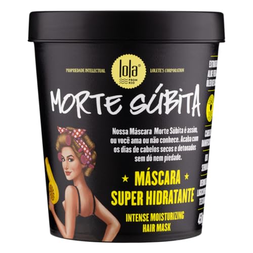 Máscara Super Hidratante Morte Súbita 450g - Lola Cosmetics Morte Súbita Máscara Super Hidratante 450g , Lola Cosmetics