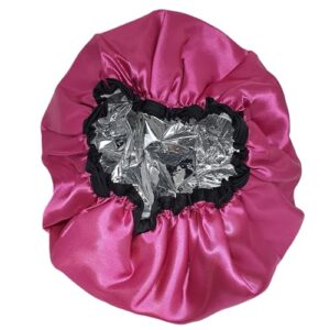 Touca de Hidratação Zalike Metalizada – Térmica, Reutilizável e Eficiente - Potencializa os Tratamentos Capilares *cód: 389