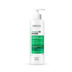 Vichy Dercos Shampoo Anticaspa DS para Cabelos Normais a Oleosos, Elimina 100% da Caspa Visível e Coceira, Ação Antirreincidência por 6 Semanas, Controla a Oleosidade, 300g