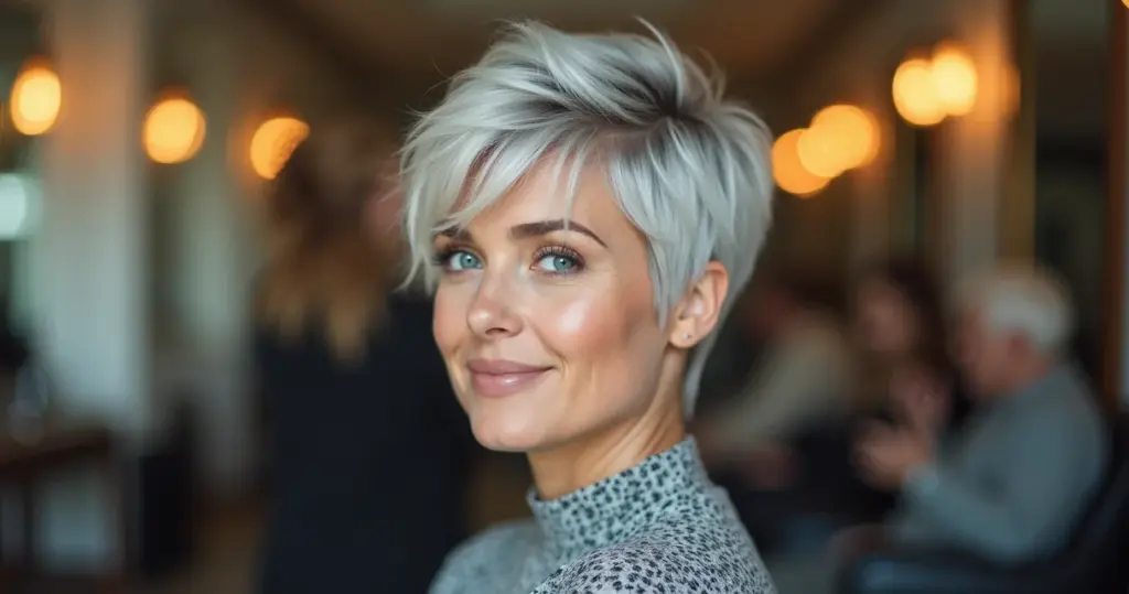 Como usar os cabelos aos 60 anos para um visual que engana o espelho