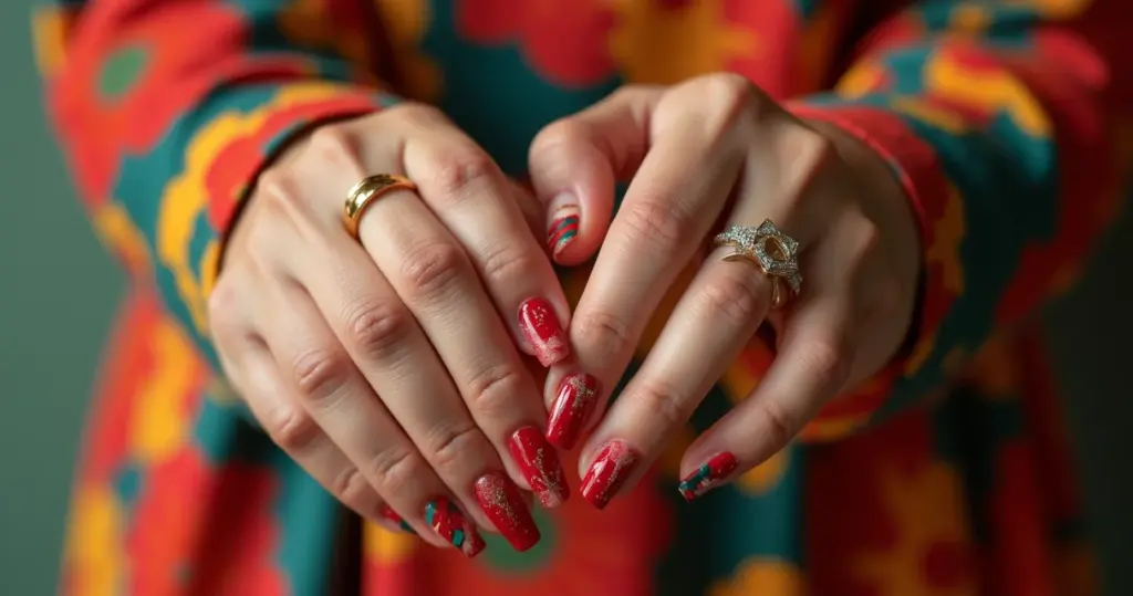 27 Ideias de Decoração de Unha para o Natal que Todo Mundo Vai Comentar