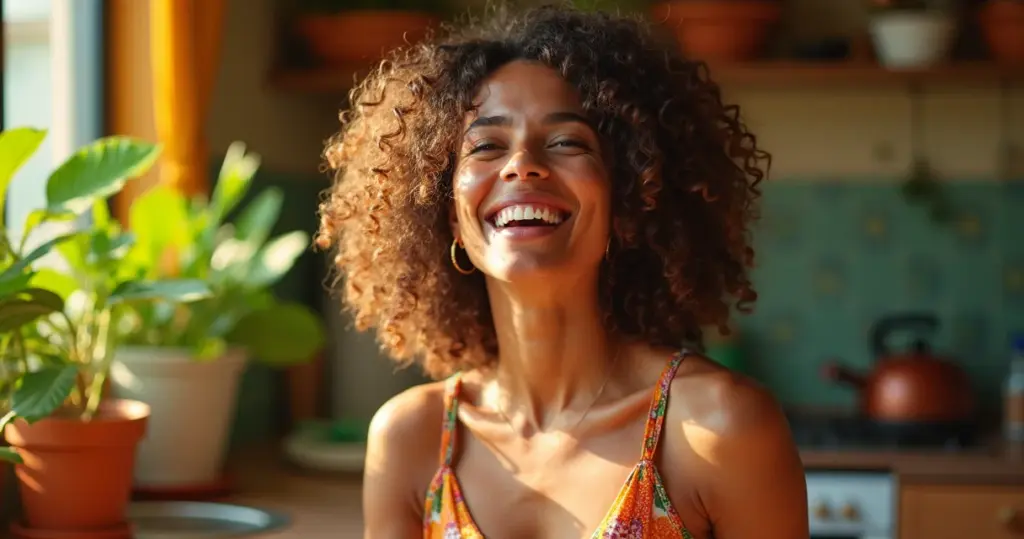 9 Ideias de Luzes Cacheado que Iluminam Seu Rosto Sem Estragar os Cachos