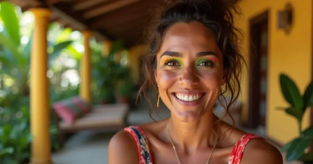 23 Ideias de Maquiagem Colorida para Transformar Seu Rosto em Arte