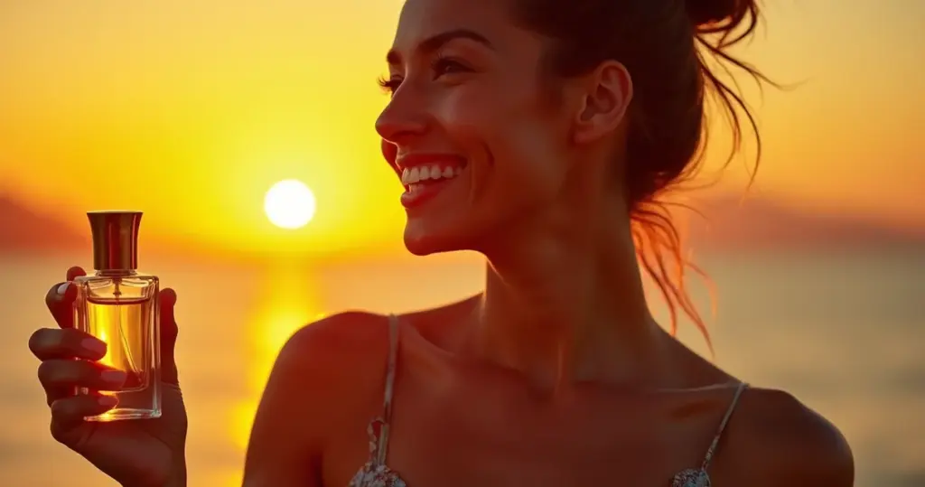 Perfume feminino com nota de canela e baunilha que dura 10h no calor