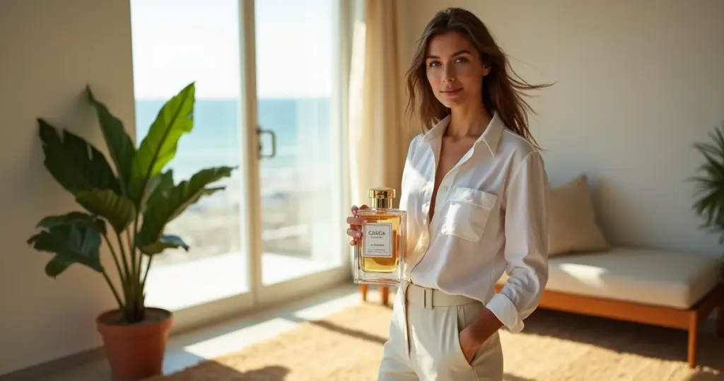 Perfume feminino que lembra cheiro de coco e areia: seu boost diário de confiança